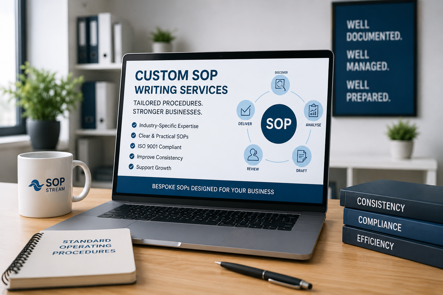 Custom SOP Writing Services for UK Businesses | Bespoke Standard Operating Procedures