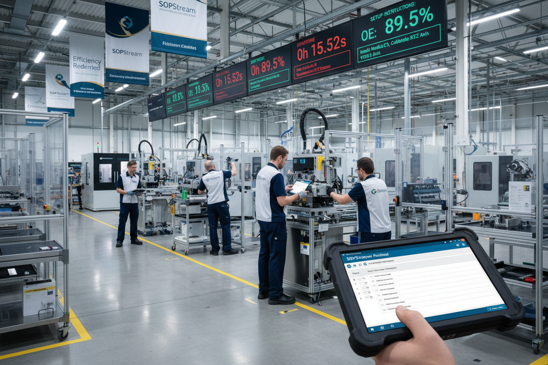 Manufacturing Changeover SOPs: Reducing Downtime Between Production Runs