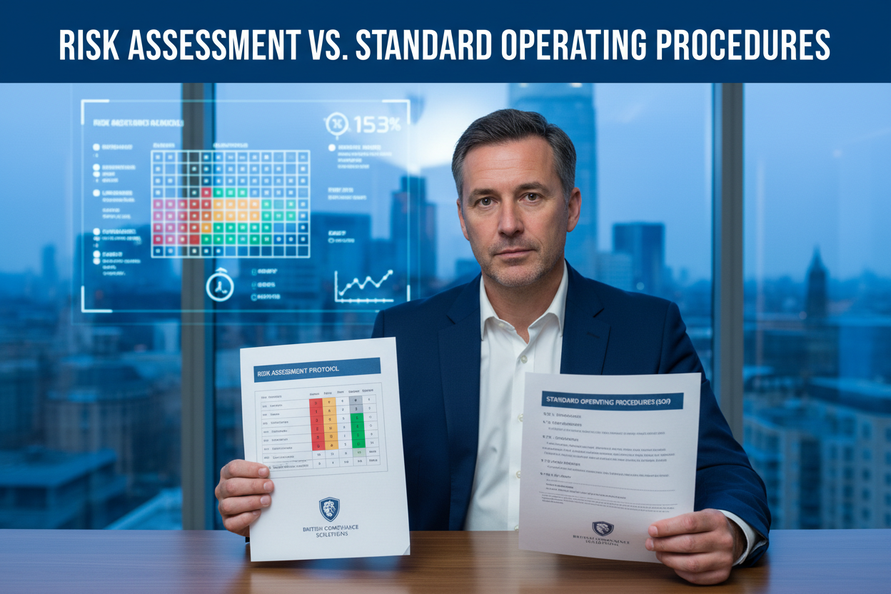 Risk Assessment vs Standard Operating Procedure (SOP): What's the Difference? A Complete Guide for UK Businesses