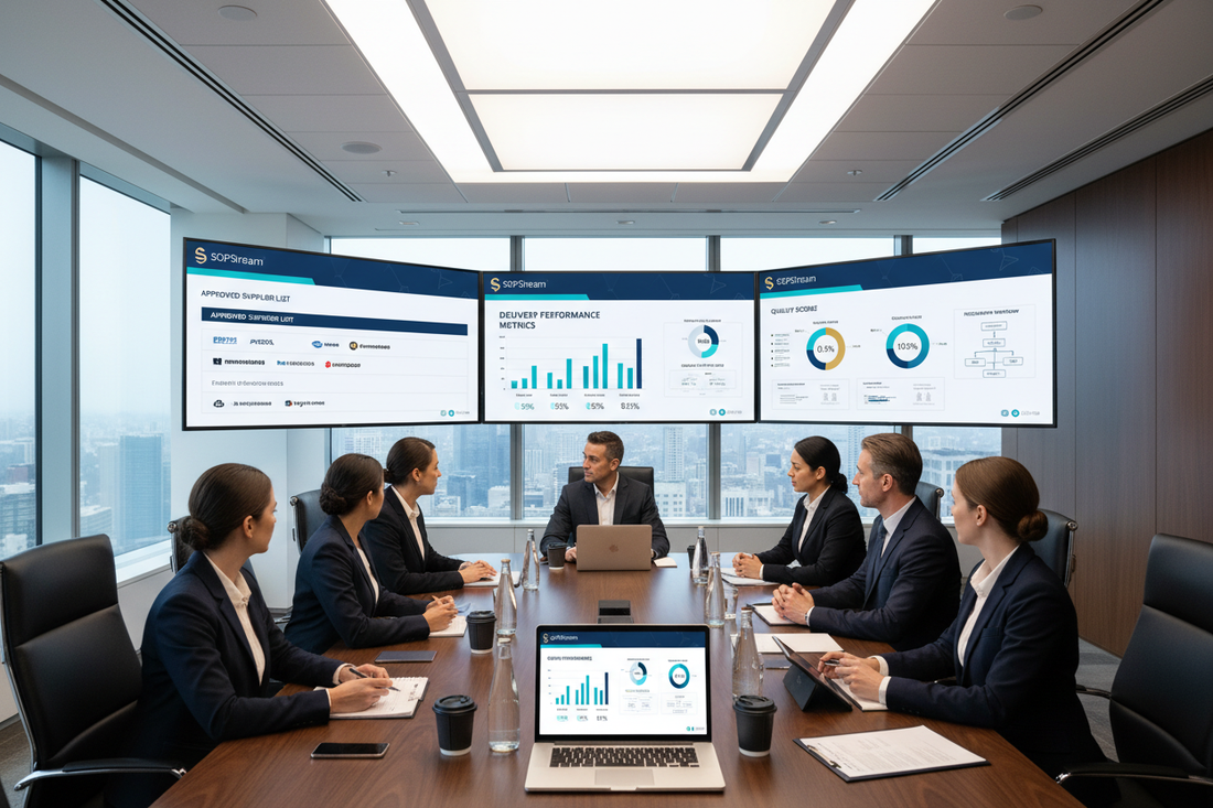 Supplier Management SOPs: Building Stronger Supplier Relationships and Reducing Risk