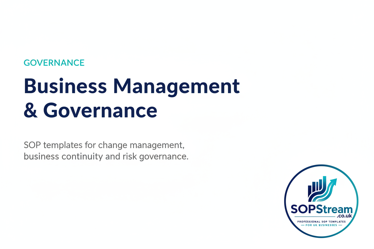 Business Management & Governance