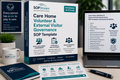 Care Home Volunteer & External Visitor Governance SOP template — editable Microsoft Word document
