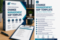 Change Management SOP Template PDF | Enterprise Organisational Change Standard Operating Procedure
