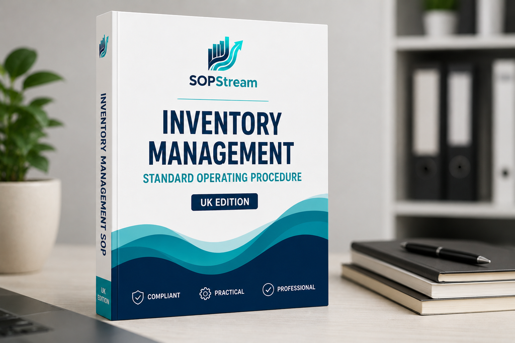 Inventory Management SOP template — editable Microsoft Word document