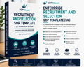 Recruitment & Selection SOP Template | UK Enterprise Edition | Professional PDF Procedure