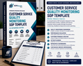 Customer Service Quality Monitoring SOP Template | UK Enterprise Edition | Customer Experience, Performance Review & Service Improvement Procedure