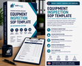 Equipment Inspection SOP Template | UK Enterprise Edition | Equipment Checks, Defect Reporting & Maintenance Control Procedure UK editable SOP template