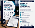 Workplace First Aid SOP Template | UK Enterprise Edition | First Aid Arrangements, Incident Response & Safety Procedure UK editable SOP template