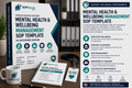 Mental Health & Wellbeing Management SOP Template | UK Enterprise Edition | Employee Support & Workplace Wellbeing Procedure UK editable SOP template