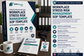 Workplace Stress Risk Management SOP Template | UK Enterprise Edition | HSE Aligned Stress Assessment & Employee Support Procedure UK editable SOP template