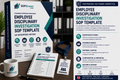 Employee Disciplinary Investigation SOP Template | UK Enterprise Edition | HR Investigation, Evidence Management & Fair Process Procedure UK editable SOP template