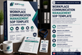 Workplace Communication Management SOP Template | UK Enterprise Edition | Internal Communication, Information Control & Business Updates Procedure UK editable SOP template