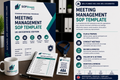 Meeting Management SOP Template | UK Enterprise Edition | Agenda Control, Minutes, Actions & Business Review Procedure UK editable SOP template