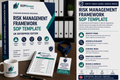 Risk Management Framework SOP Template | UK Enterprise Edition | Risk Register, Assessment & Control Management Procedure UK editable SOP template