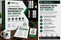 Corporate Social Responsibility (CSR) SOP Template | UK Enterprise Edition | Sustainability, Stakeholder Engagement & Responsible Business Procedure UK editable SOP template