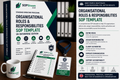Organisational Roles & Responsibilities SOP Template | UK Enterprise Edition | RACI Matrix, Authority Control & Accountability Procedure UK editable SOP template