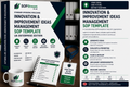 Innovation & Improvement Ideas Management SOP Template | UK Enterprise Edition | Idea Capture, Evaluation & Business Improvement Procedure UK editable SOP template