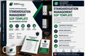 Standardisation Management SOP Template | UK Enterprise Edition | Process Consistency, Document Control & Business Standardisation Procedure UK editable SOP template