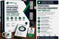 Operational Excellence Management SOP Template | UK Enterprise Edition | Performance Improvement, Efficiency & Process Optimisation Procedure UK editable SOP template