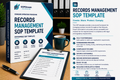 Records Management SOP Template PDF | Enterprise Document & Records Control Standard Operating Procedure