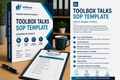 Toolbox Talks SOP Template PDF | Enterprise Safety Briefing Standard Operating Procedure