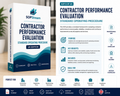 Contractor Performance Evaluation SOP Template | UK Enterprise Edition | Professional PDF Procedure