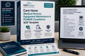 Care Home Medical Devices, Equipment Maintenance & PUWER SOP template — editable Microsoft Word document