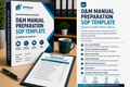 O&M Manual Preparation SOP Template PDF | Enterprise Operation & Maintenance Documentation Standard Operating Procedure
